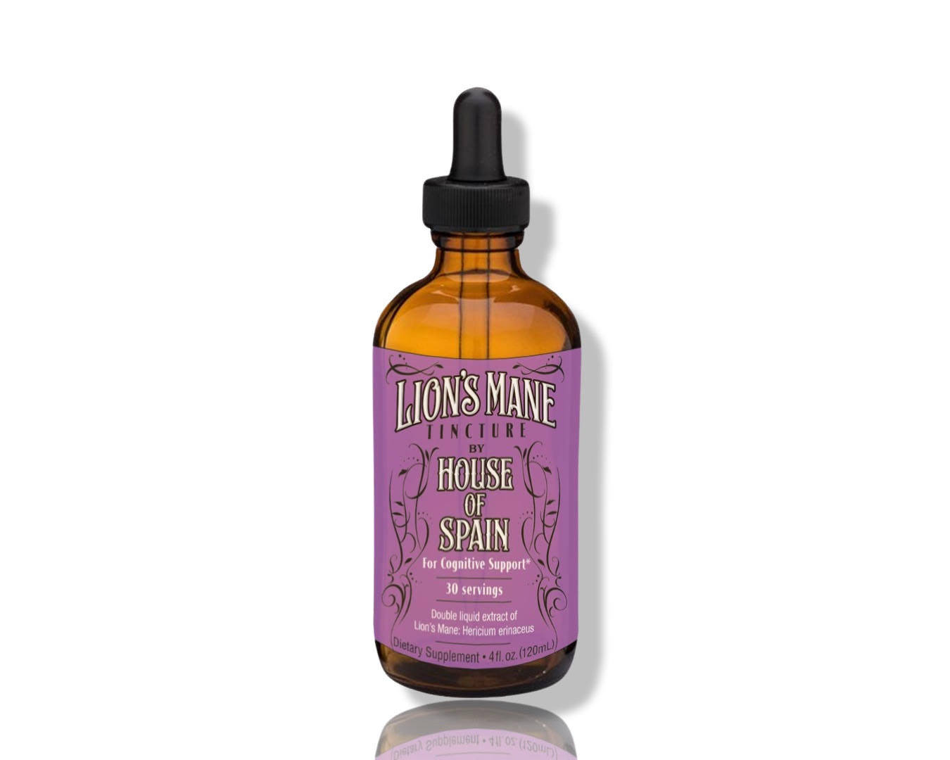 Lion’s Mane Tincture – Cognitive Clarity & Focus Support (4oz)