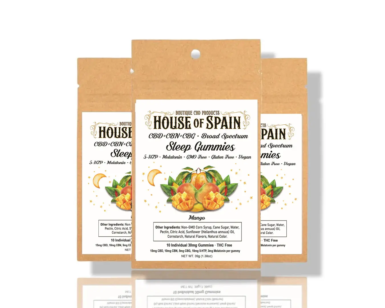 CBD CBN CBG Sleep Gummies 3 pack