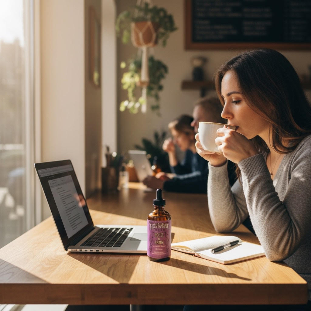 Lion’s Mane Tincture – Cognitive Clarity & Focus Support (4oz) - Image 3